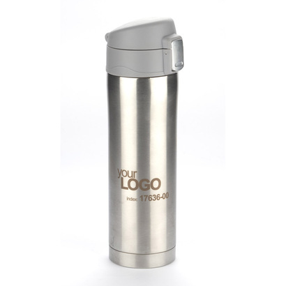 Kubek termiczny LOCK 440 ml srebrny
