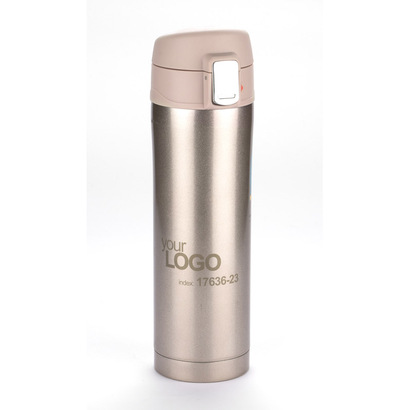 Kubek termiczny LOCK 440 ml szampański
