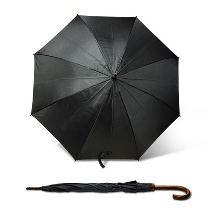 Parasol reklamowy z logo STICK czarny