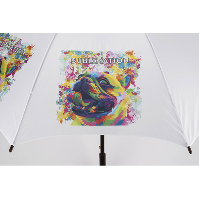 Parasol reklamowy z logo STICK biały