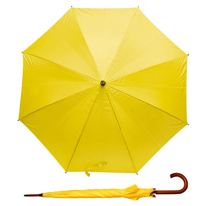 Parasol reklamowy z logo STICK żółty