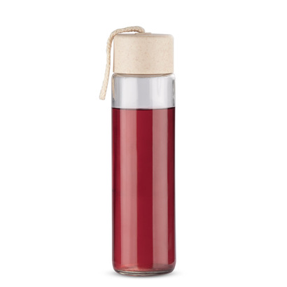 Butelka szklana SKINNY 350 ml naturalny
