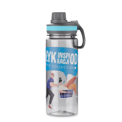 Bidon GREY 700 ml błękitny
