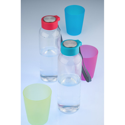 Butelka CLEAR 500 ml czerwony