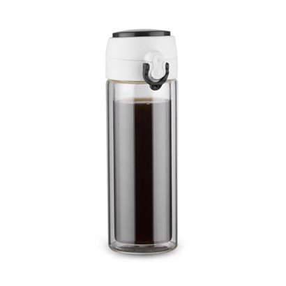 Bidon szklany VAKO 260 ml czarny