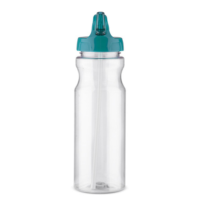 Bidon ze słomką TRANCE 700 ml błękitny
