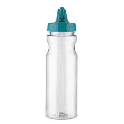 Bidon ze słomką TRANCE 700 ml błękitny
