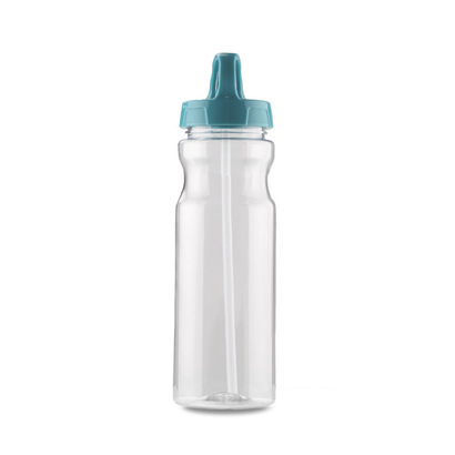 Bidon ze słomką TRANCE 700 ml błękitny