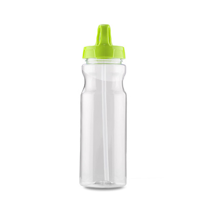 Bidon ze słomką TRANCE 700 ml zielony jasny
