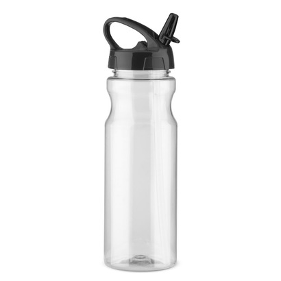 Bidon ze słomką TRANCE 700 ml czarny