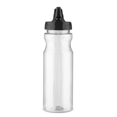 Bidon ze słomką TRANCE 700 ml czarny