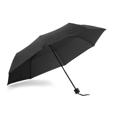 Worek na sznurkach z parasolem RAINY czarny