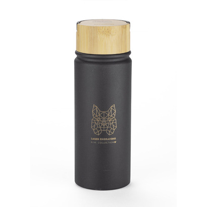 Butelka termiczna KAMI 550 ml czarny