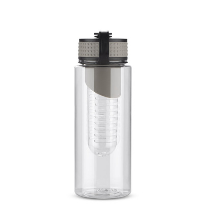 Bidon z wkładem na owoce FRUGT 800 ml szary