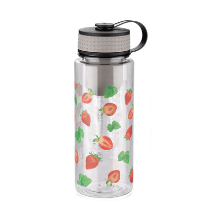 Bidon z wkładem na owoce FRUGT 800 ml szary