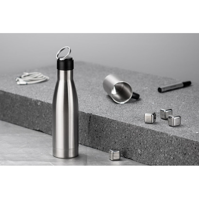 Butelka termiczna BONITA 500 ml srebrny