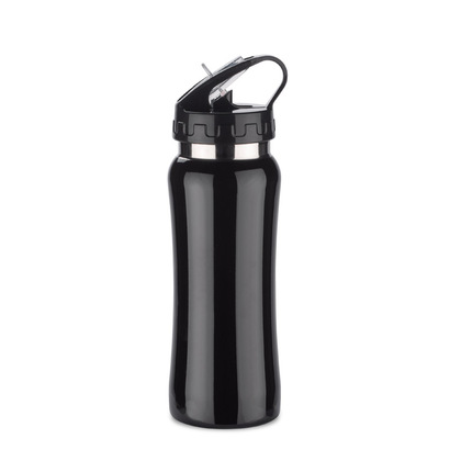 Bidon stalowy PATRO 600 ml czarny