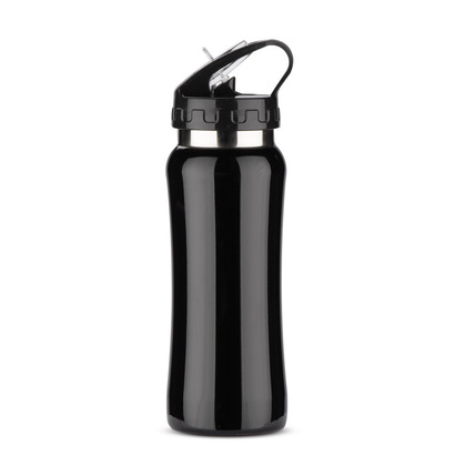 Bidon stalowy PATRO 600 ml czarny