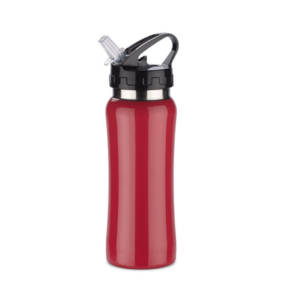 Bidon stalowy PATRO 600 ml czerwony