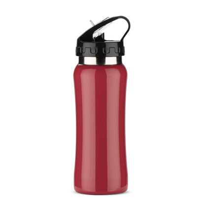 Bidon stalowy PATRO 600 ml czerwony