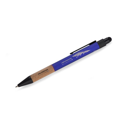 Długopis z touch pen BOSAY niebieski