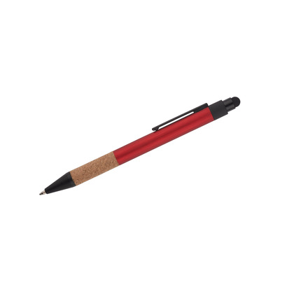 Długopis z touch pen BOSAY czerwony