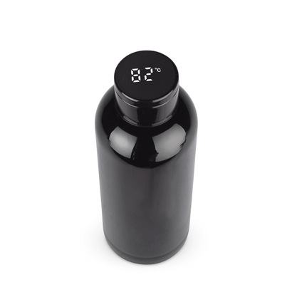 Butelka termiczna z termometrem CELIKA 500 ml czarny