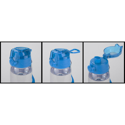 Bidon z miarką 900 ml KOLTER niebieski