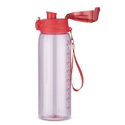 Bidon z miarką 900 ml KOLTER czerwony
