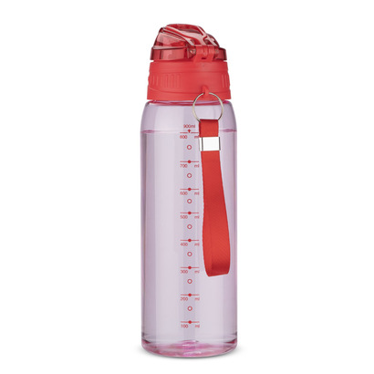 Bidon z miarką 900 ml KOLTER czerwony