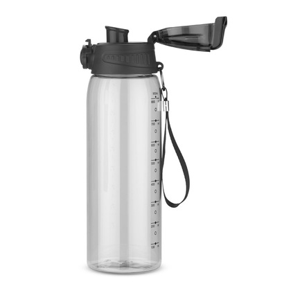 Bidon z miarką 900 ml KOLTER czarny