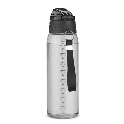 Bidon z miarką 900 ml KOLTER czarny