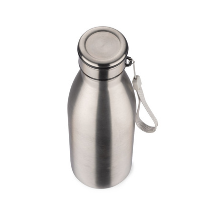Butelka stalowa 600 ml KONRA srebrny