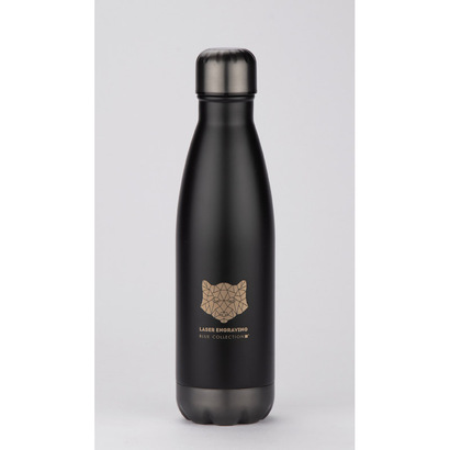 Butelka termiczna 500 ml WATRO czarny