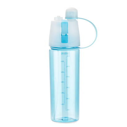 Bidon ze zraszaczem SPRAY 600 ml niebieski