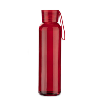 Butelka szklana VERRE 500 ml czerwony