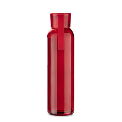 Butelka szklana VERRE 500 ml czerwony