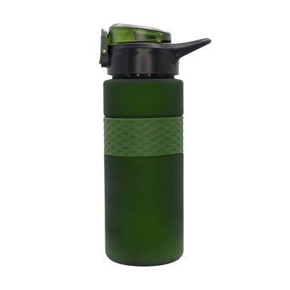 Bidon ze słomką NOVIQ 700 ml ciemny zielony