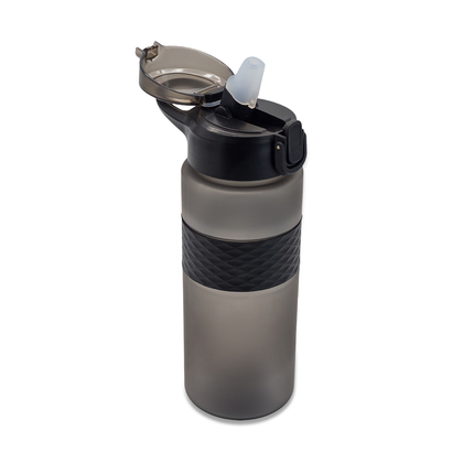 Bidon ze słomką NOVIQ 700 ml czarny
