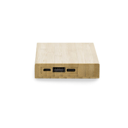 Power bank SILVA 8000 mAh brązowy
