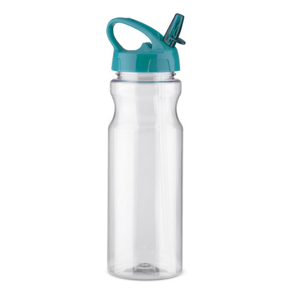 Bidon ze słomką TRANCE 700 ml błękitny