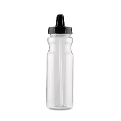 Bidon ze słomką TRANCE 700 ml czarny
