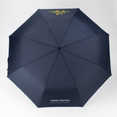 Worek na sznurkach z parasolem RAINY granatowy