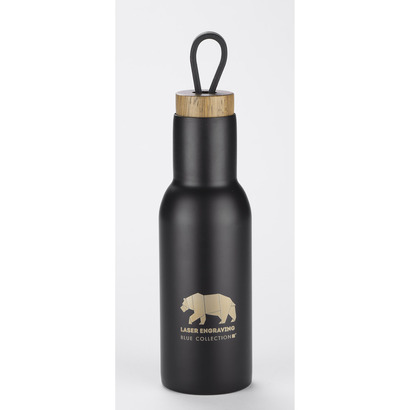 Butelka termiczna VINA 400 ml czarny