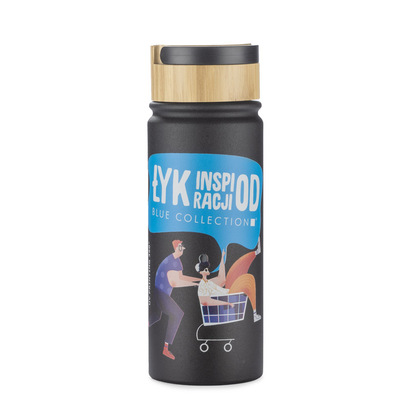 Butelka termiczna KAMI 550 ml czarny