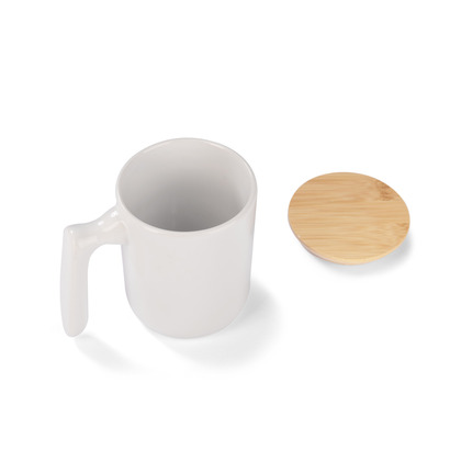 Kubek ceramiczny VIVIAN biały