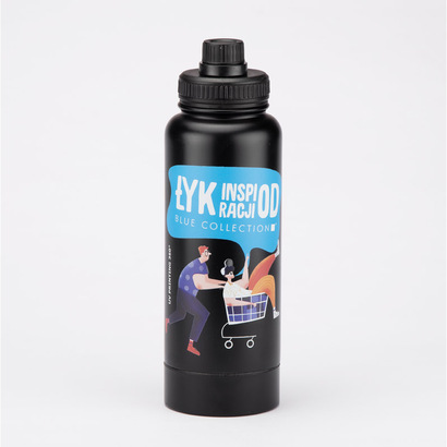 Butelka termiczna FIDI 1000 ml czarny