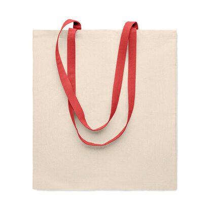 Torba na zakupy 140 gr/m² ZEVRA czerwony