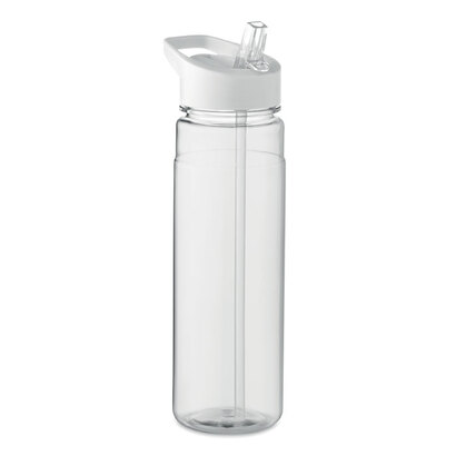 RPET butelka 650ml PP flip lid ALABAMA biały