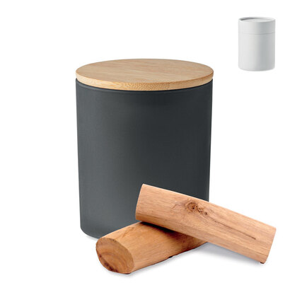 Świeca woskowa roślinna 280 gr KEOPS LARGE czarny